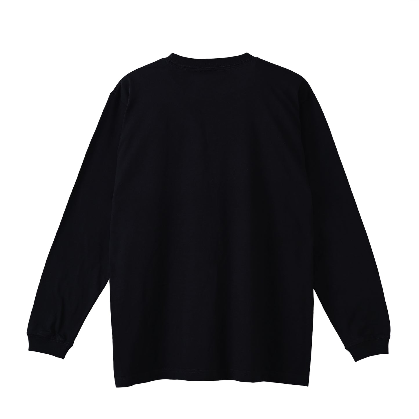 ロンT 刺繍ロゴ black image