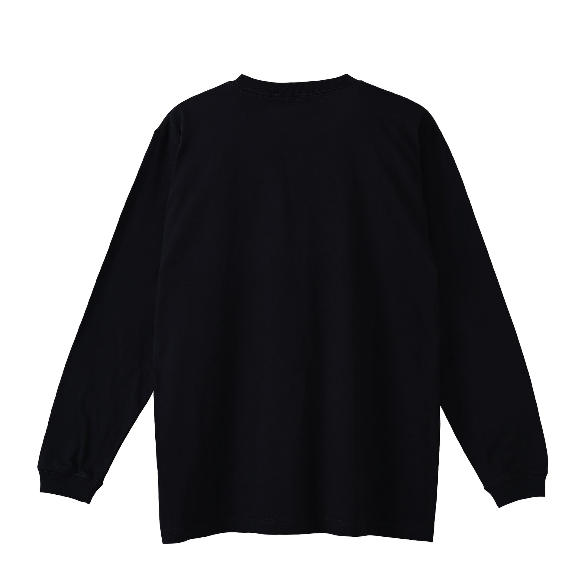 ロンT 刺繍ロゴ black image