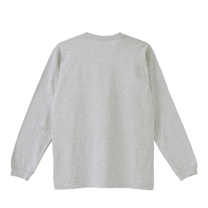 ロンT 刺繍ロゴ gray image
