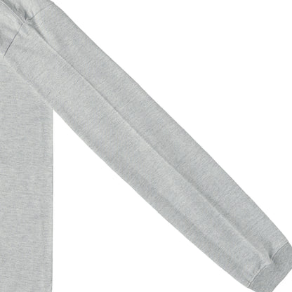 ロンT 刺繍ロゴ gray image