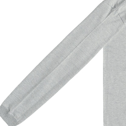 ロンT 刺繍ロゴ gray image