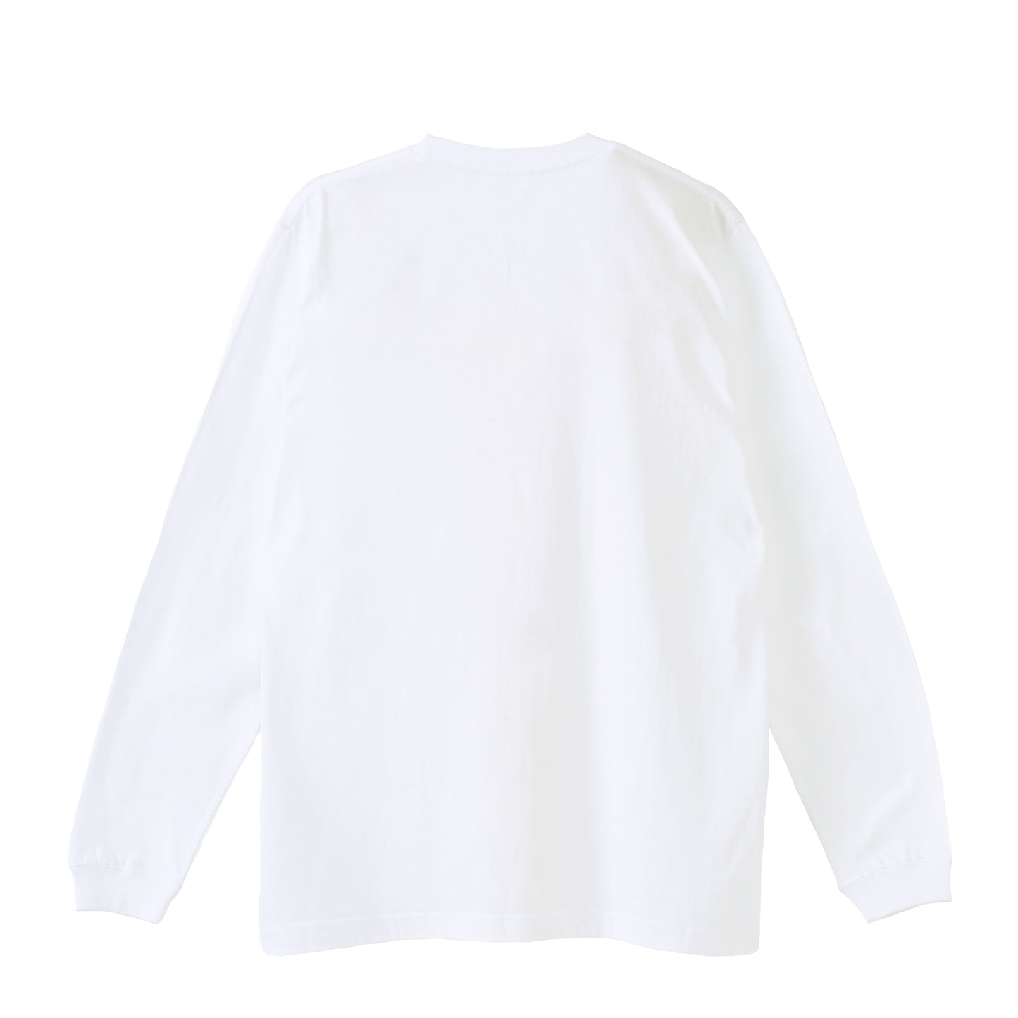 ロンT 刺繍ロゴ white image