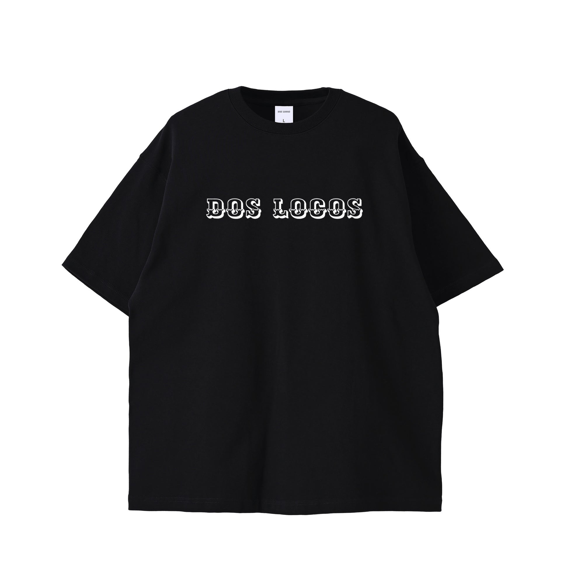 Tシャツ　ローズ black image