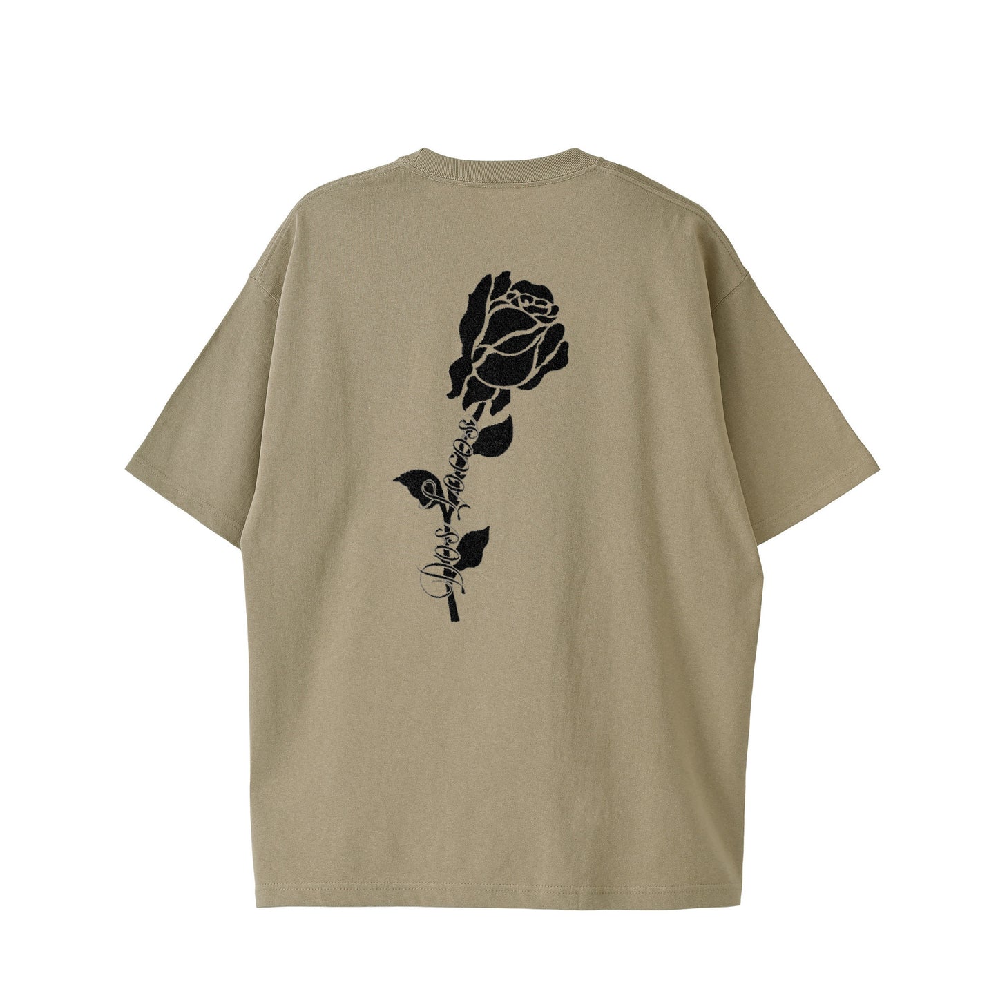 Tシャツ　ローズ khaki image