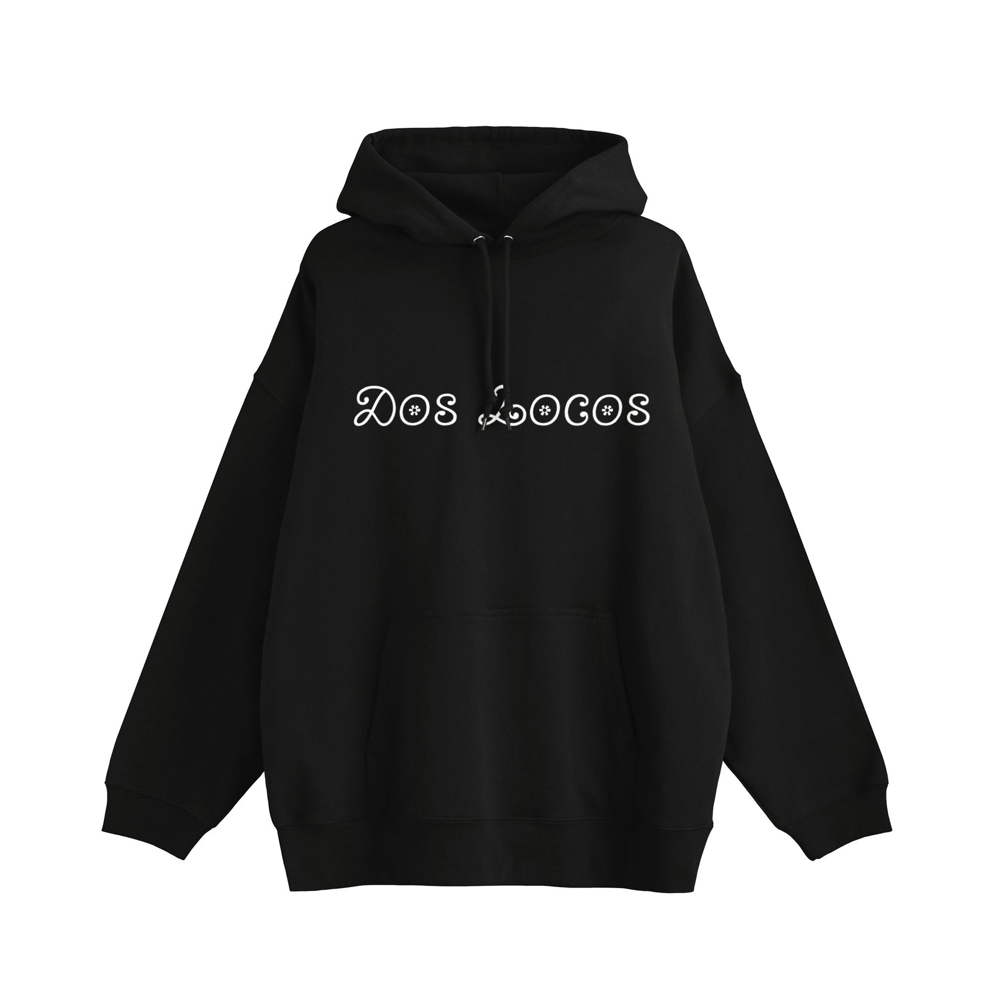 ロゴ変パーカー black image