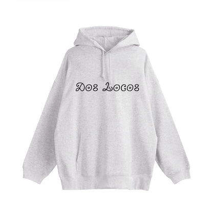 ロゴ変パーカー gray image