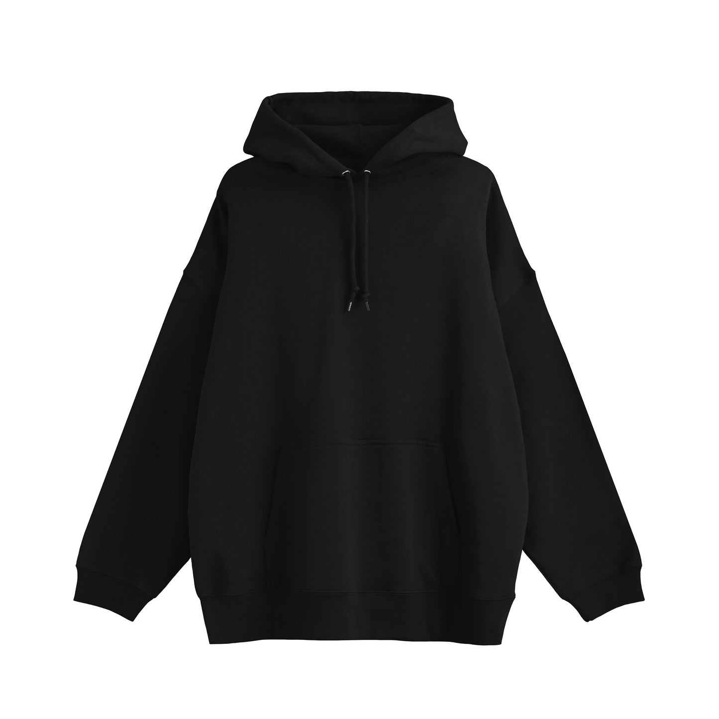 パーカー　月 black image