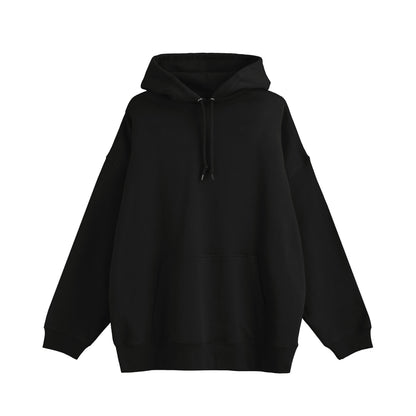 パーカー　月 black image