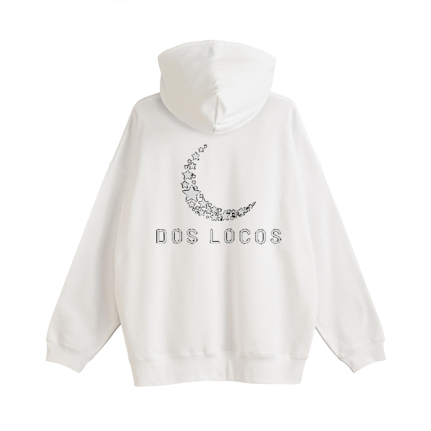 パーカー　月 white image
