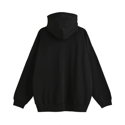 パーカー　ロゴ刺繍 black image