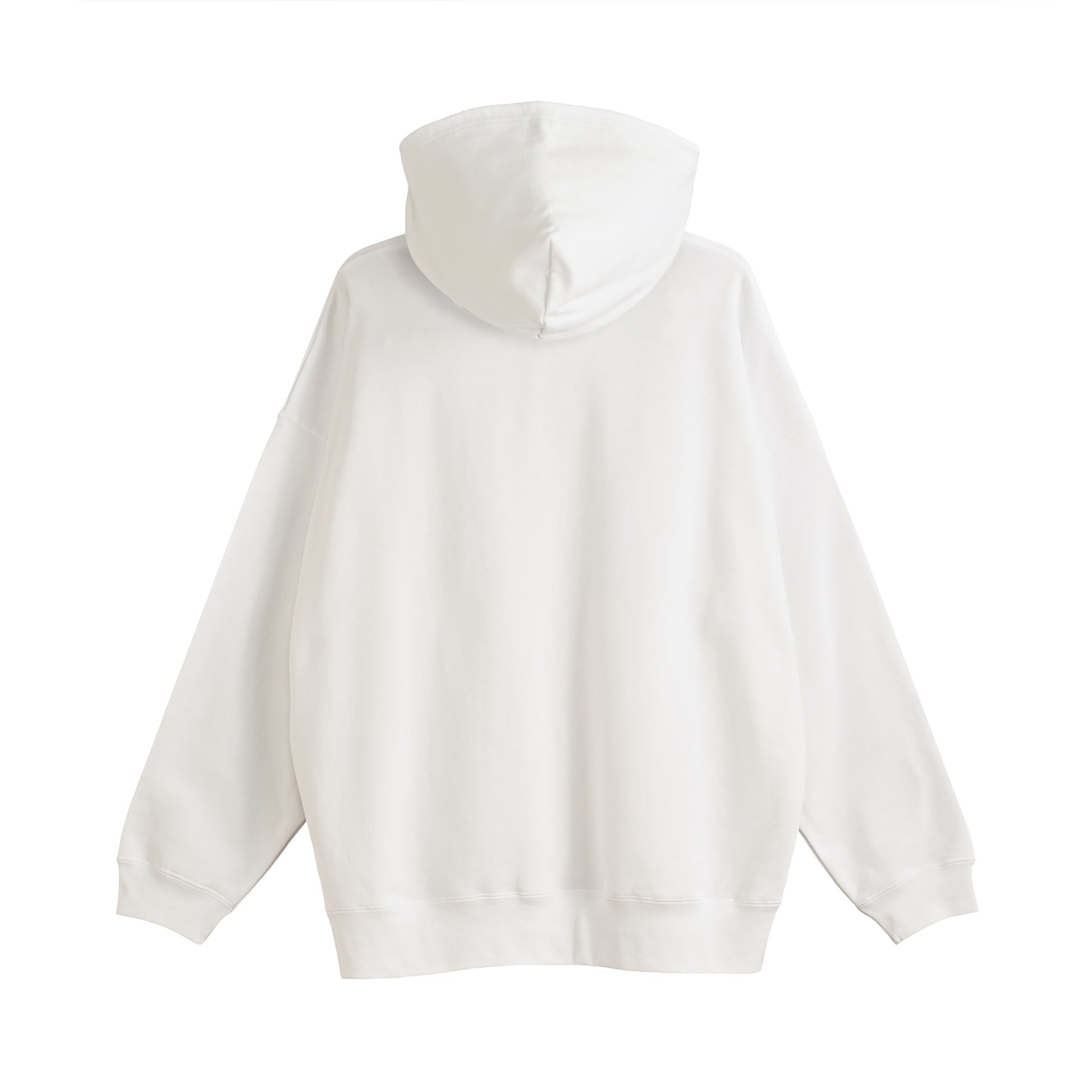 パーカー　ロゴ刺繍 white image