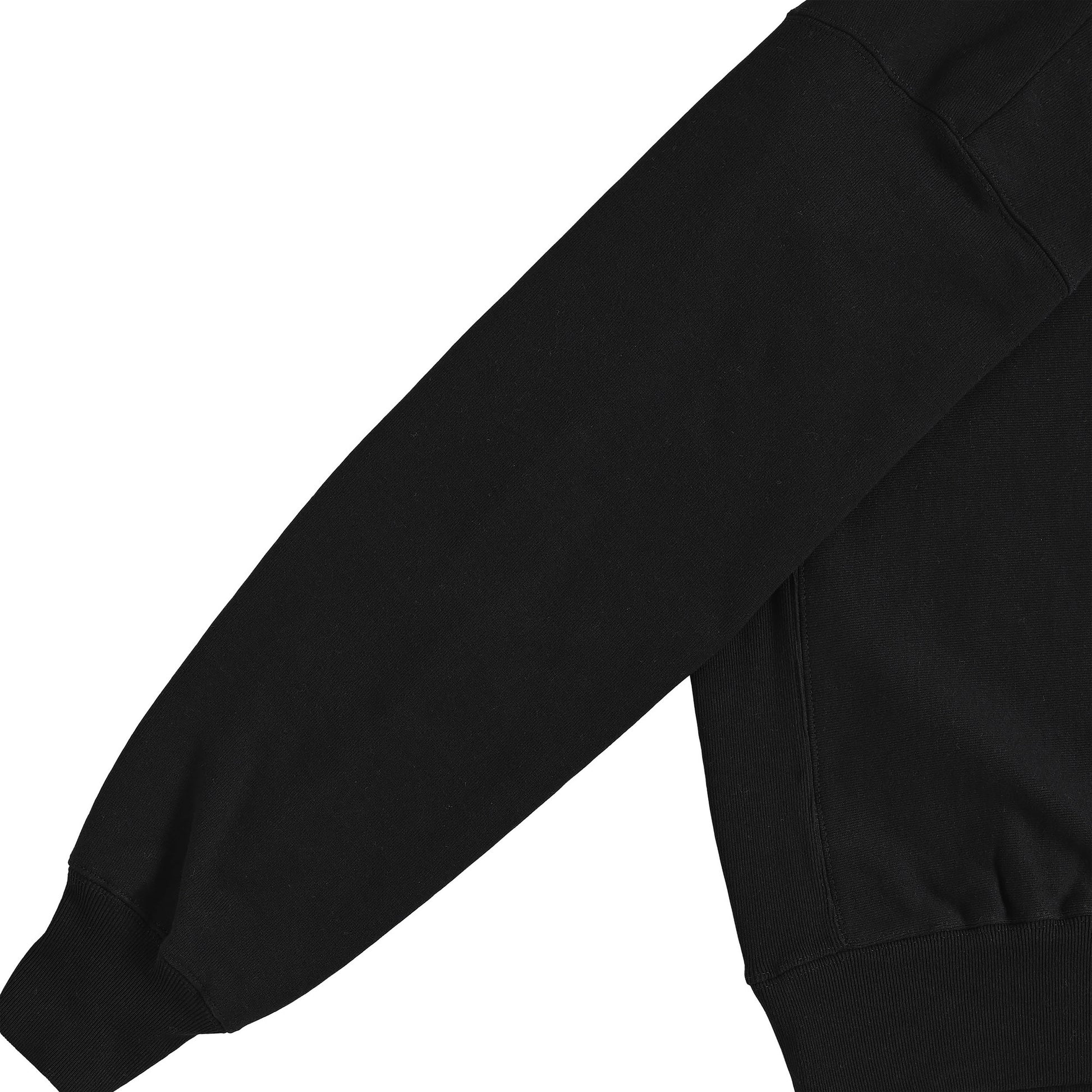 ハーフジップスウェット black image