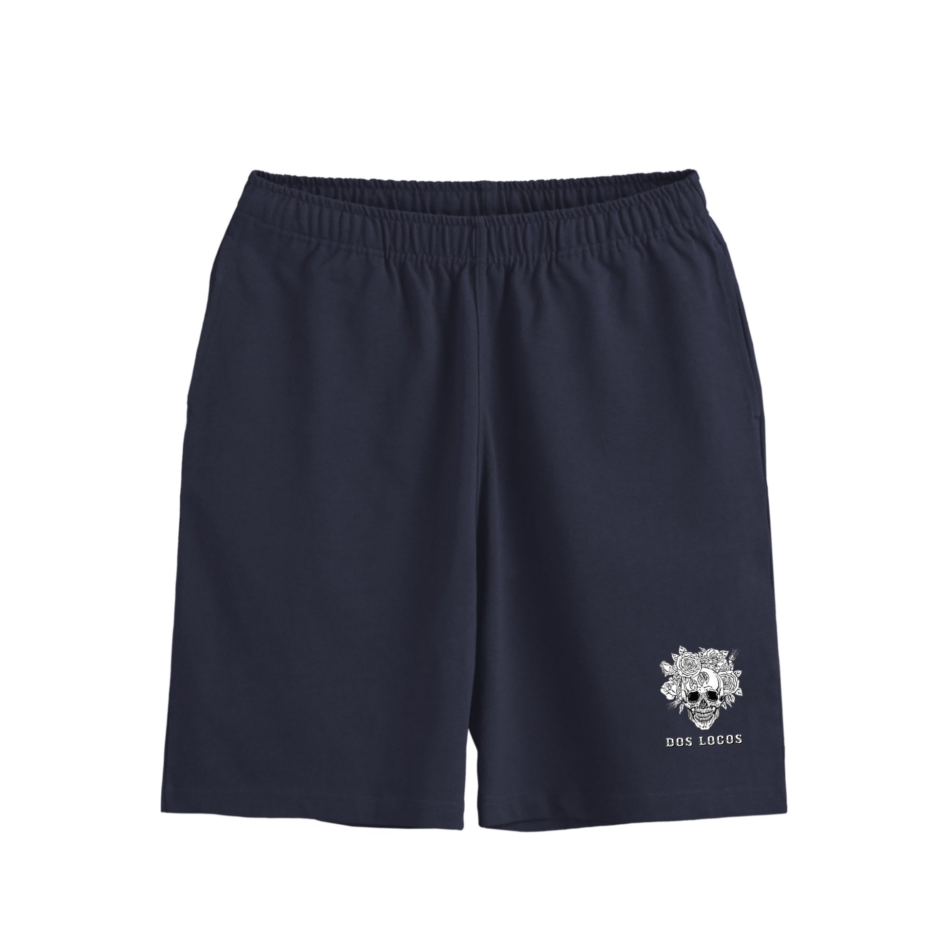 コットンショートパンツ　スカル navy image