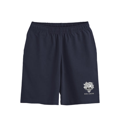 コットンショートパンツ　スカル navy image
