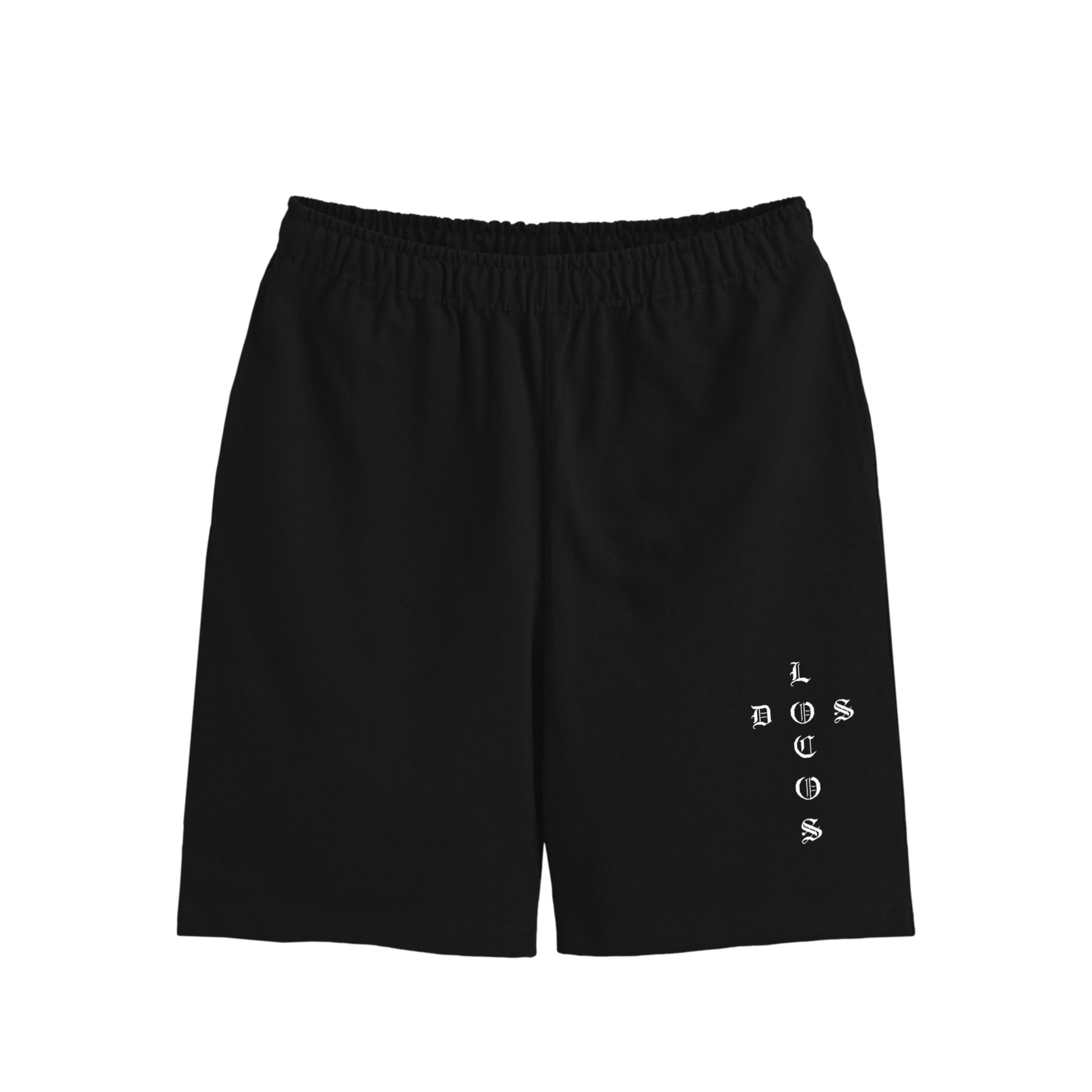 コットンショートパンツ　クロス black image