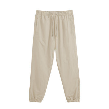 ナイロンパンツ　シンプルロゴ cream image