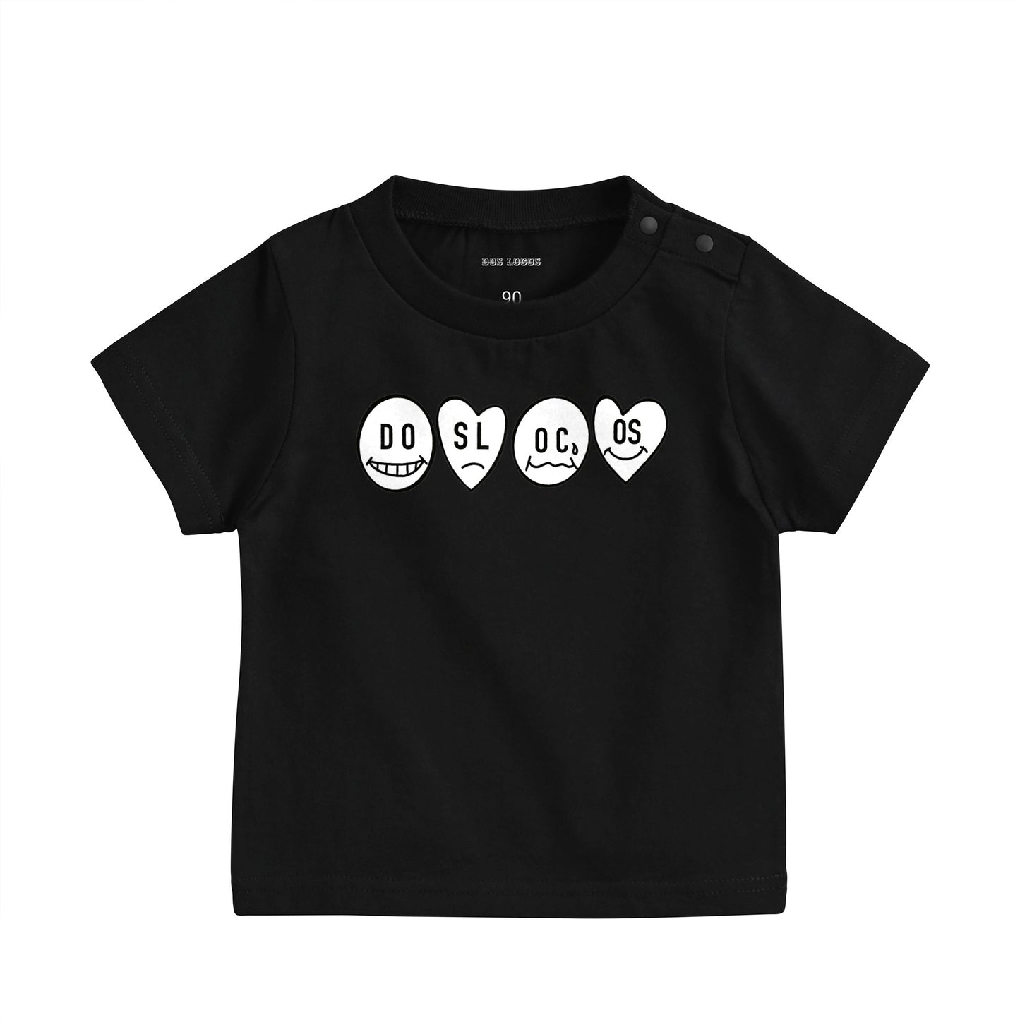 ベビーTシャツ black image