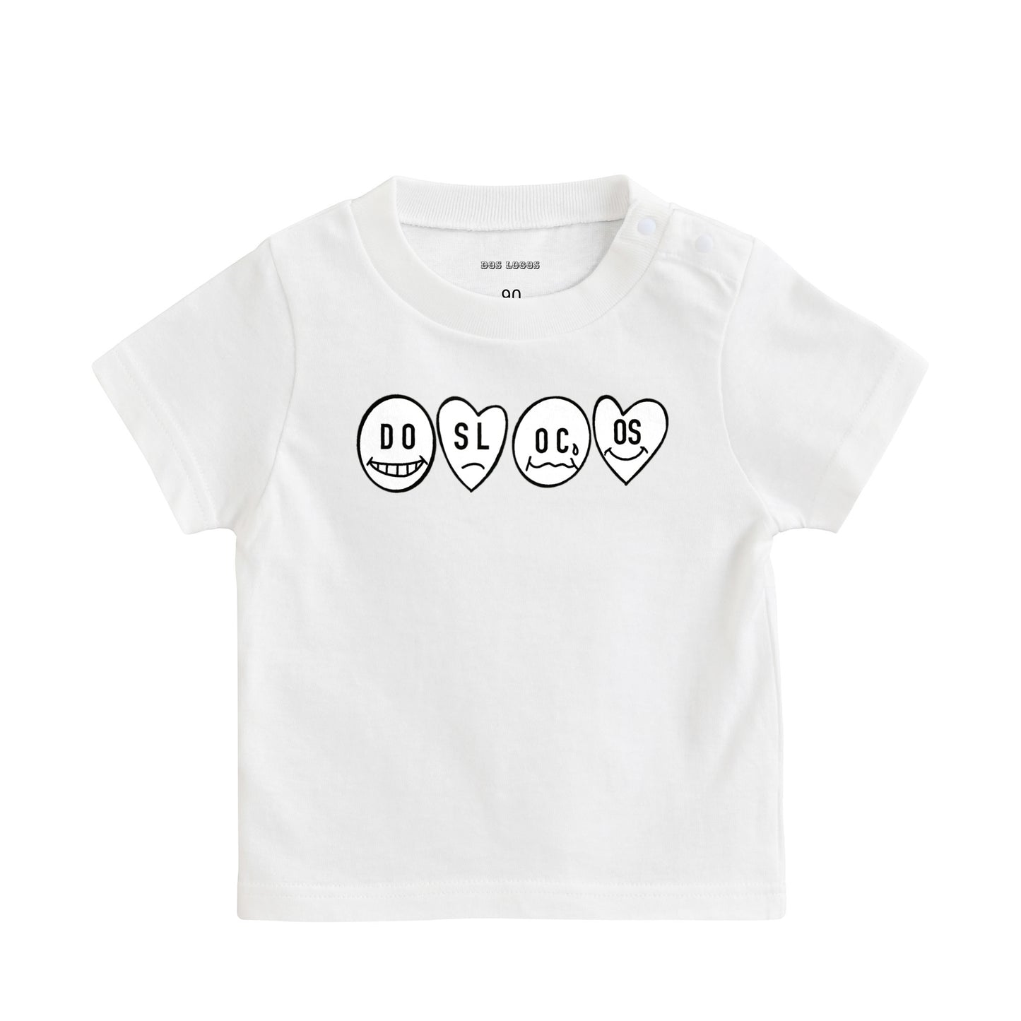 ベビーTシャツ white image