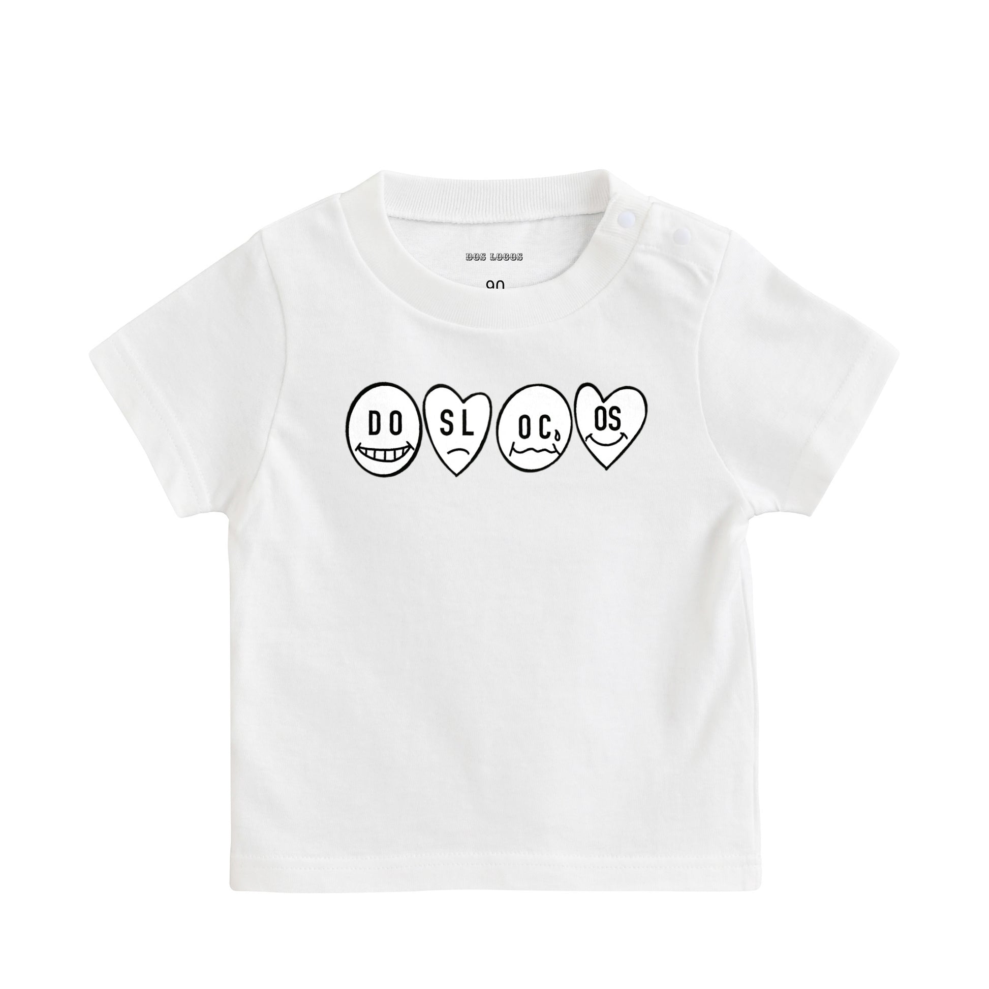 ベビーTシャツ white image