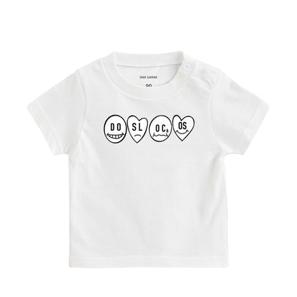 ベビーTシャツ white image