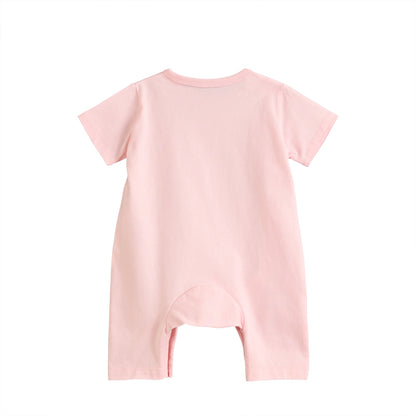 カバーオール baby-pink image