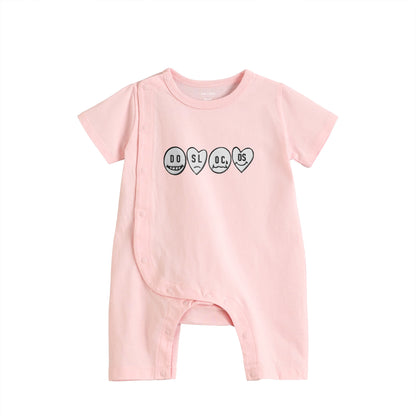 カバーオール baby-pink image