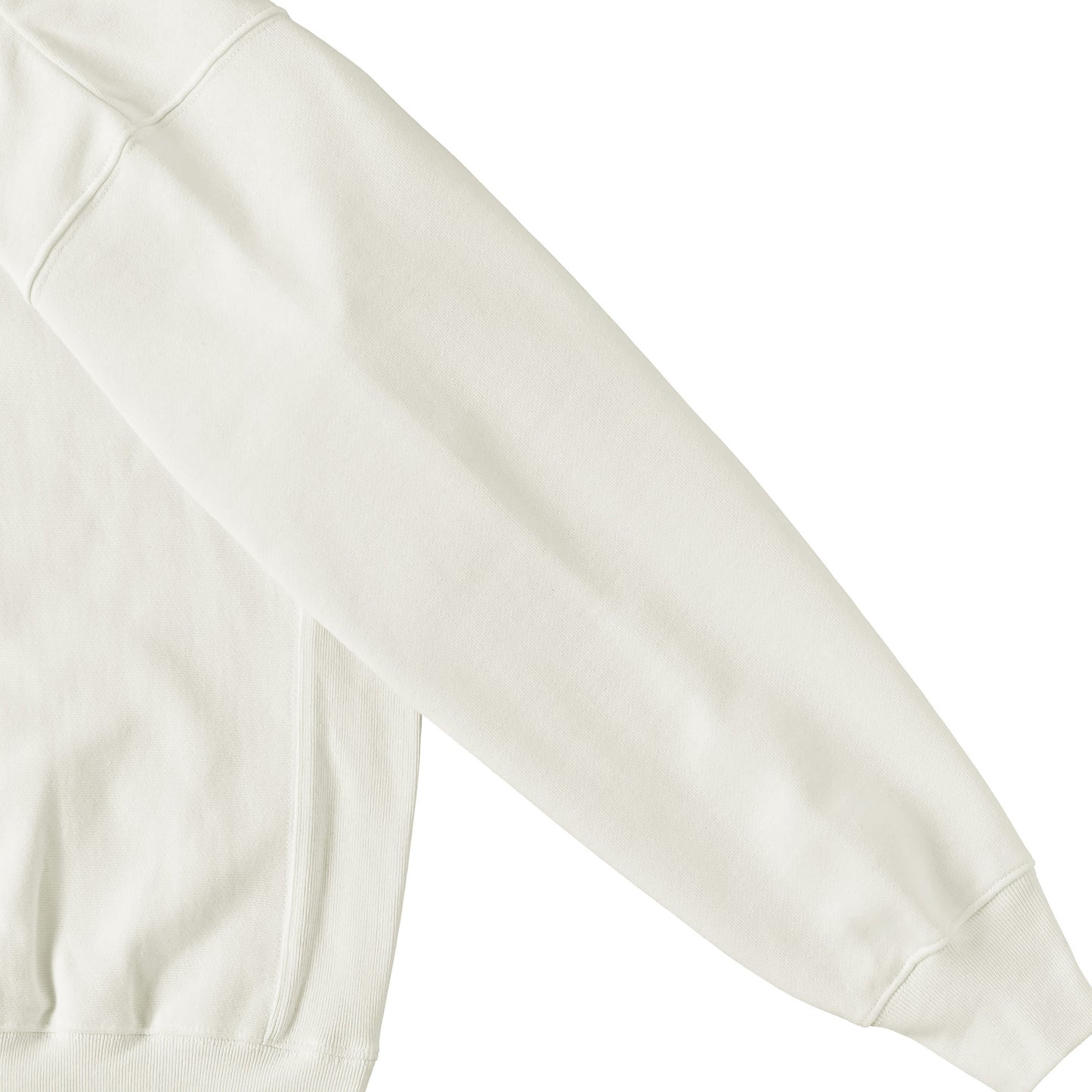 裏パイルジップパーカー　モンロー white image