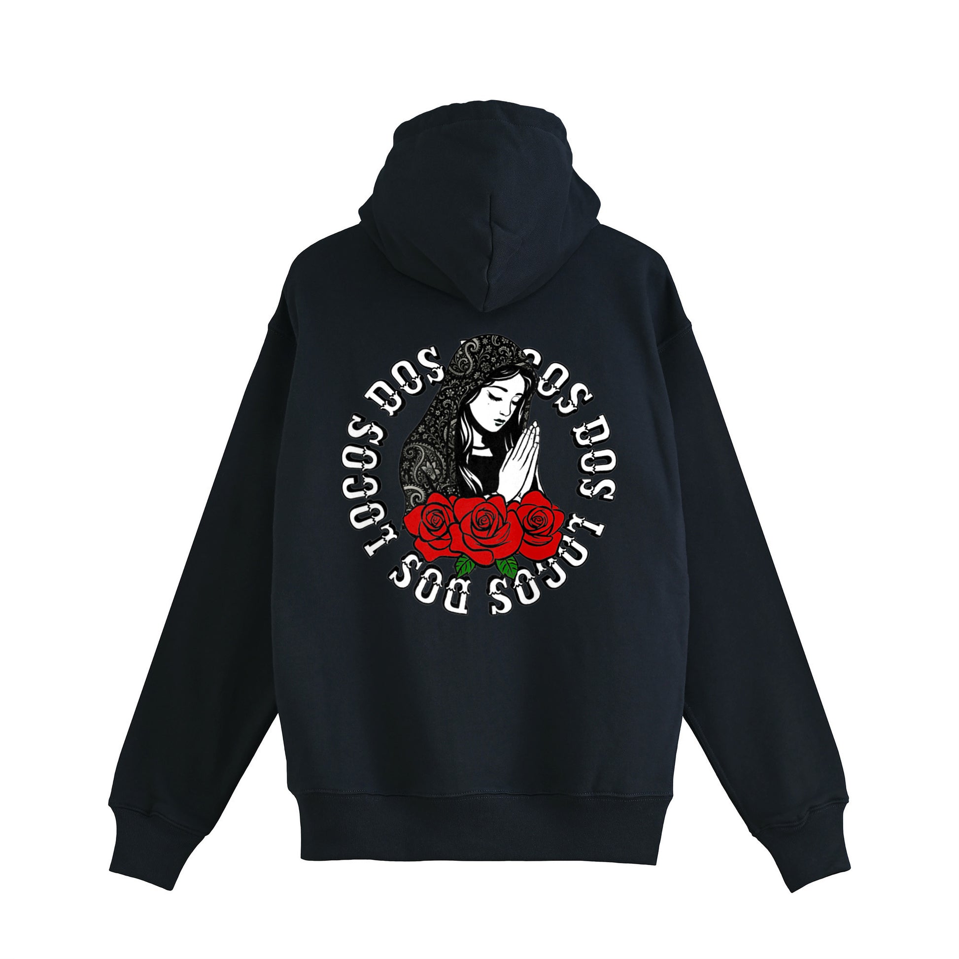裏パイルジップパーカー　マリア navy image