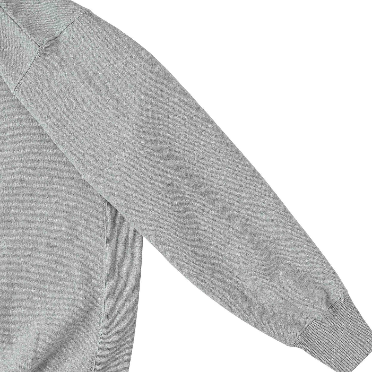 裏パイルジップパーカー　ローズスカル gray image