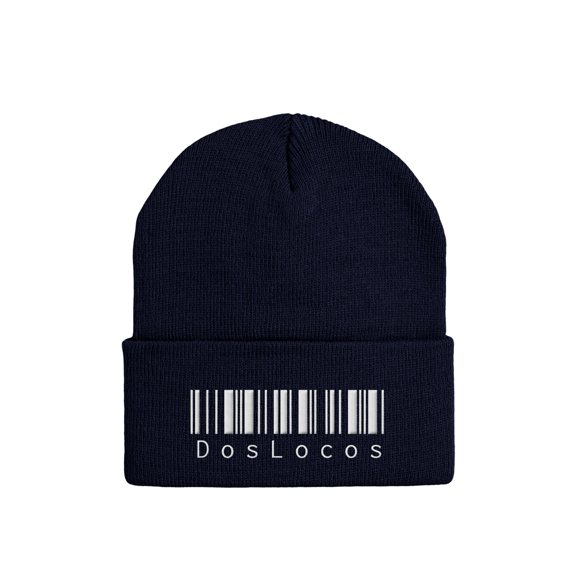 ニットキャップ　バーコード navy image