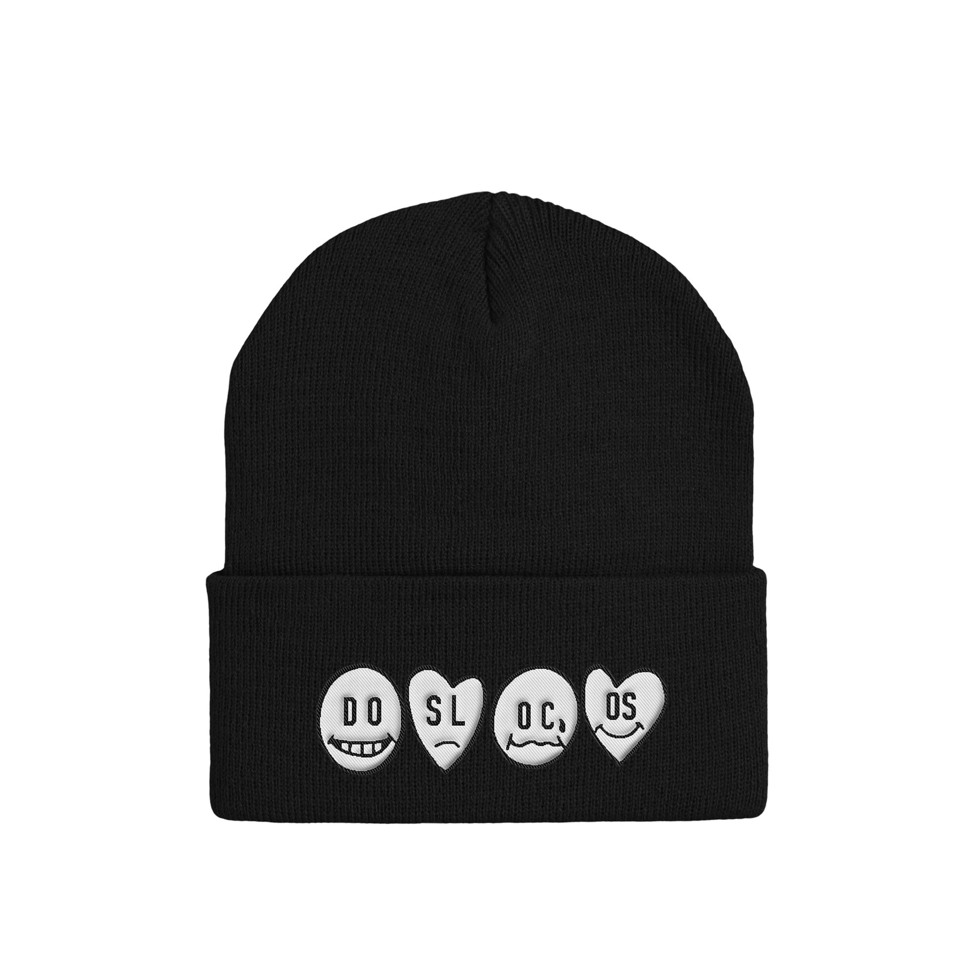 ニットキャップ black image
