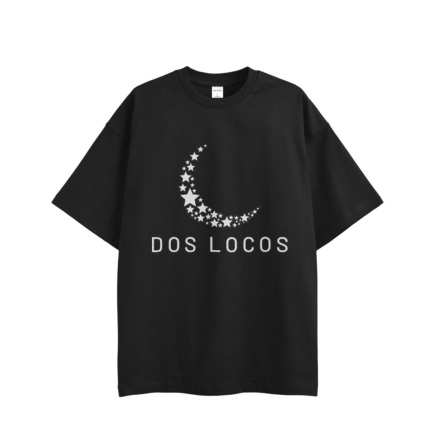 11オンス　Tシャツ　【月と星】 black image