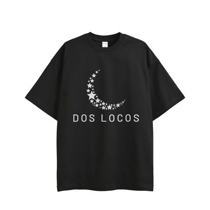 11オンス　Tシャツ　【月と星】 black image