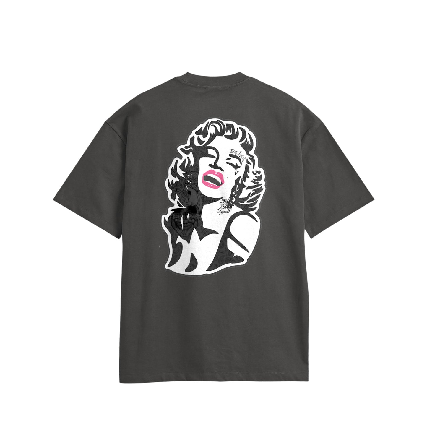 モンローコットンTシャツ charcoal image