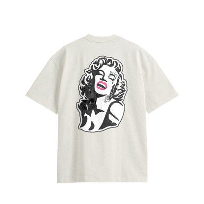 モンローコットンTシャツ oatmeal image