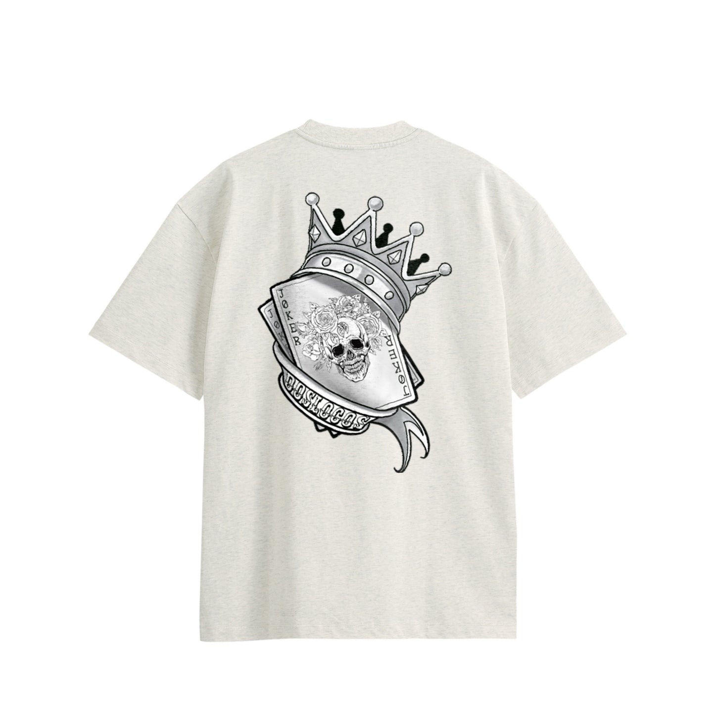 トランプ　コットンTシャツ oatmeal image