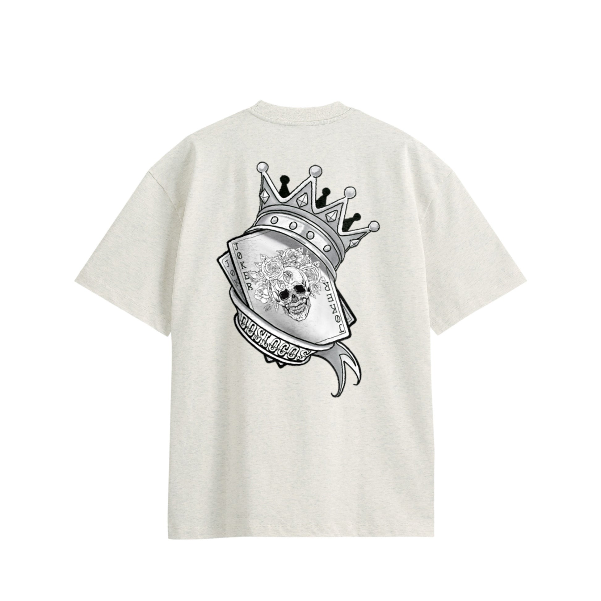 トランプ　コットンTシャツ oatmeal image