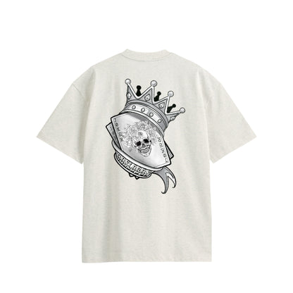 トランプ　コットンTシャツ oatmeal image