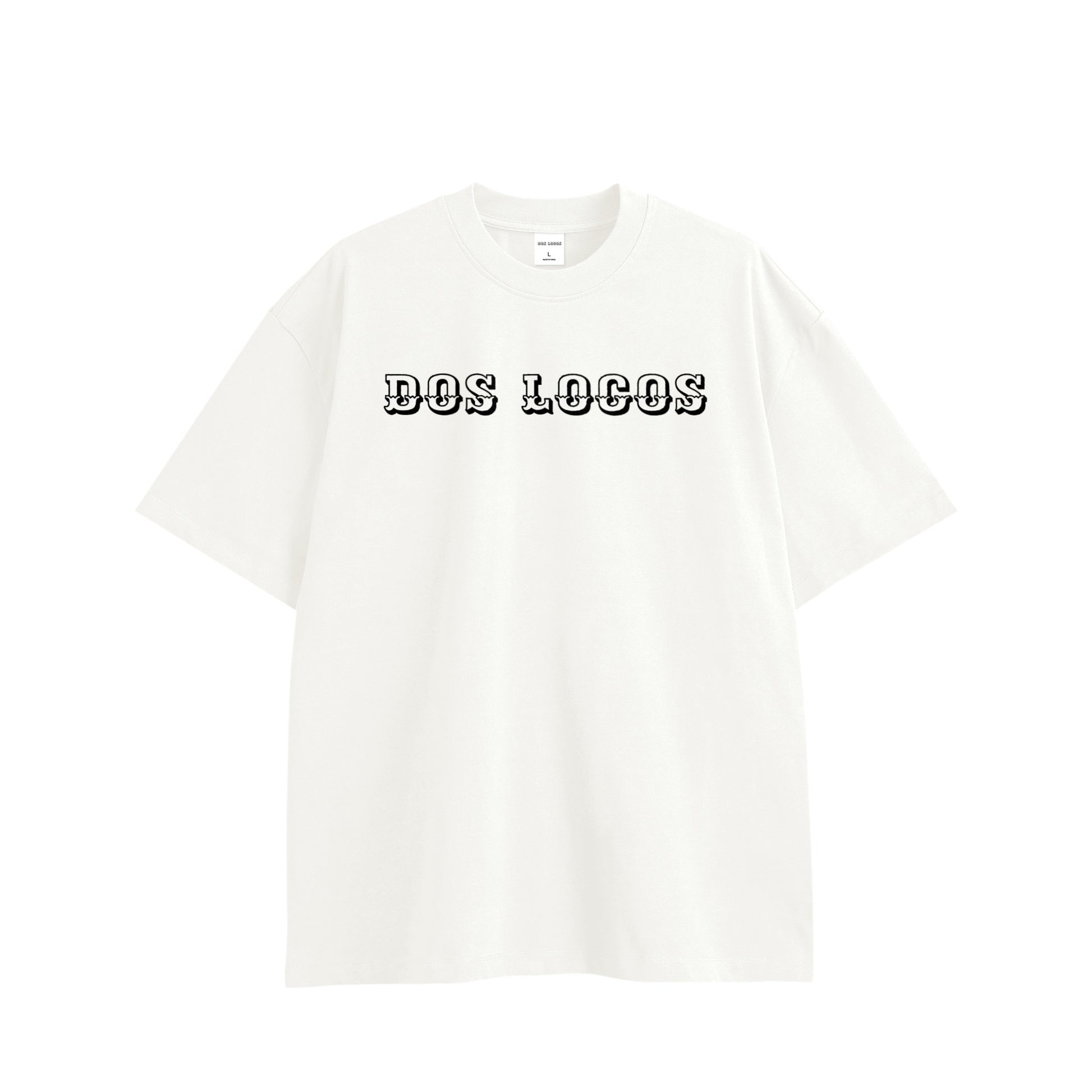 トランプ　コットンTシャツ white image