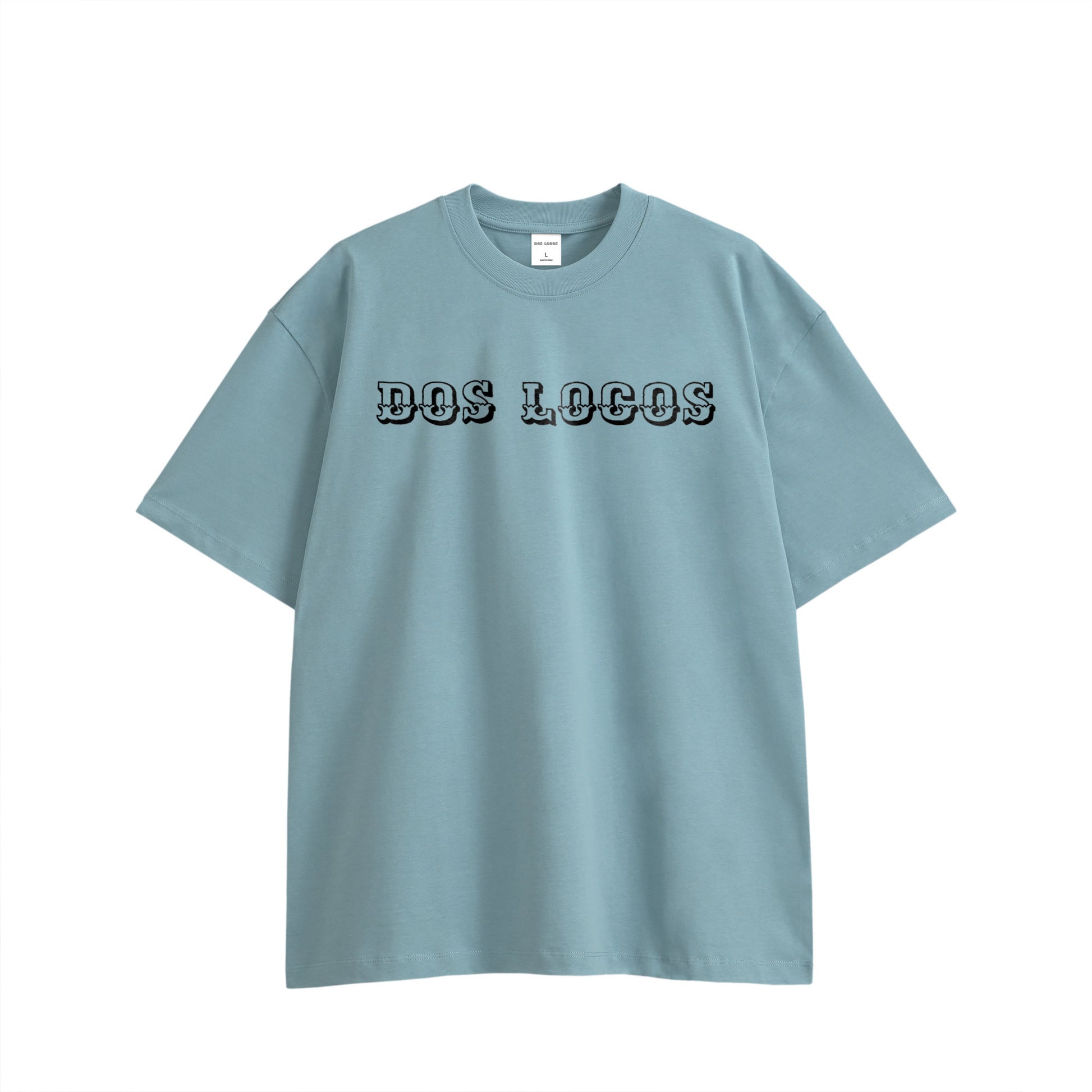 メキシカンスカル　コットンTシャツ light-blue image