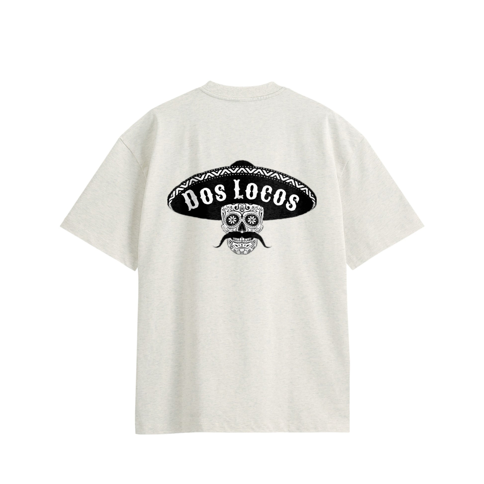 メキシカンスカル　コットンTシャツ oatmeal image