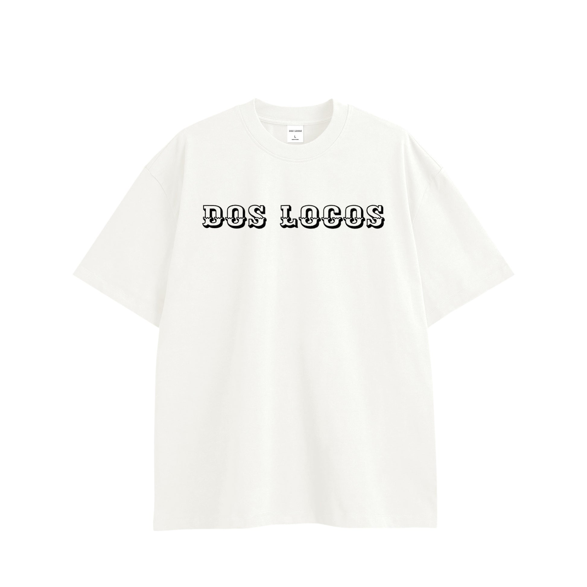 メキシカンスカル　コットンTシャツ white image