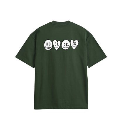 ニコちゃん　コットンTシャツ green image
