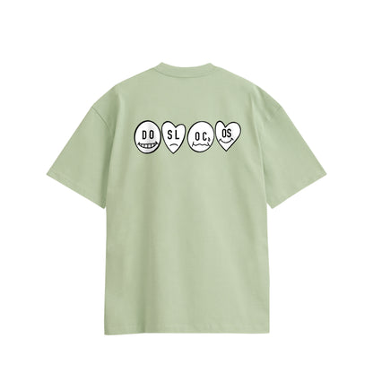 ニコちゃん　コットンTシャツ light-green image
