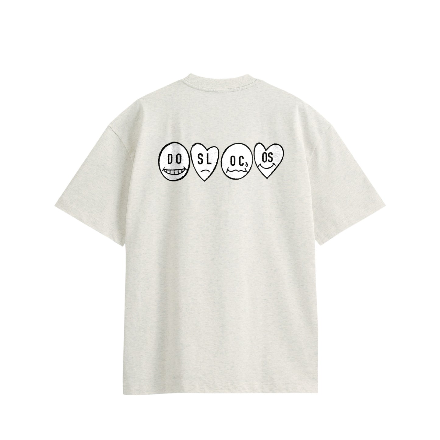 ニコちゃん　コットンTシャツ oatmeal image