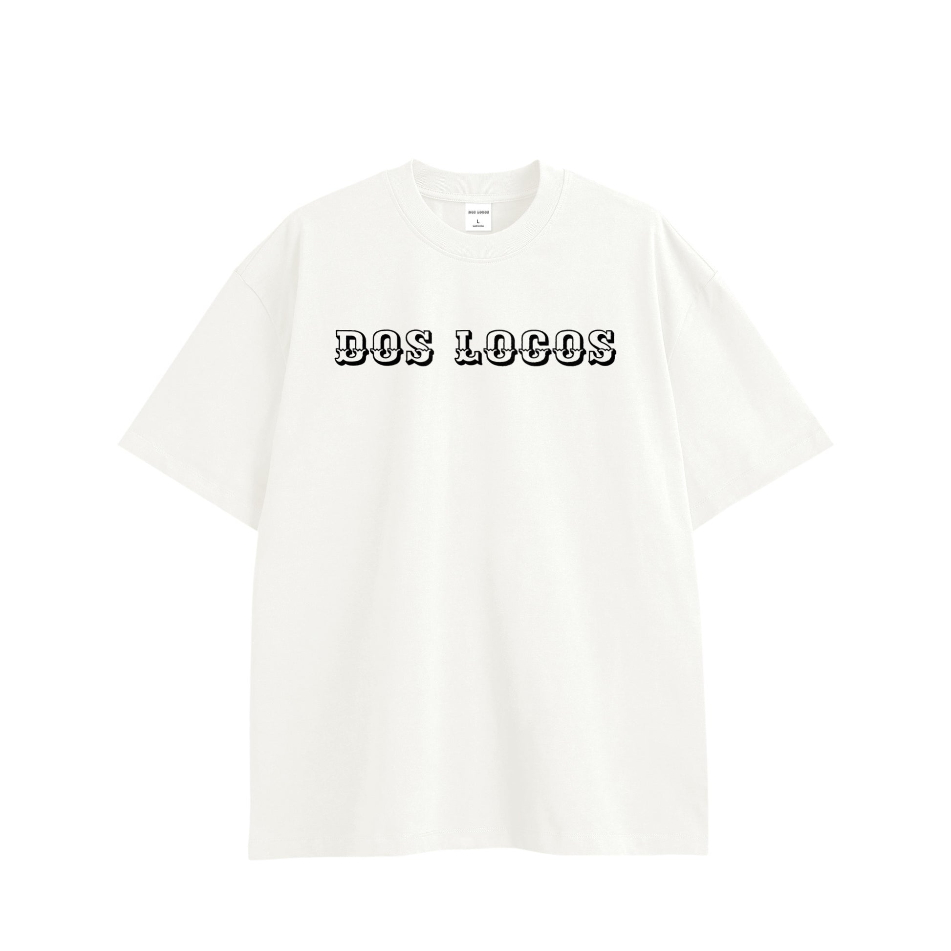 ニコちゃん　コットンTシャツ white image