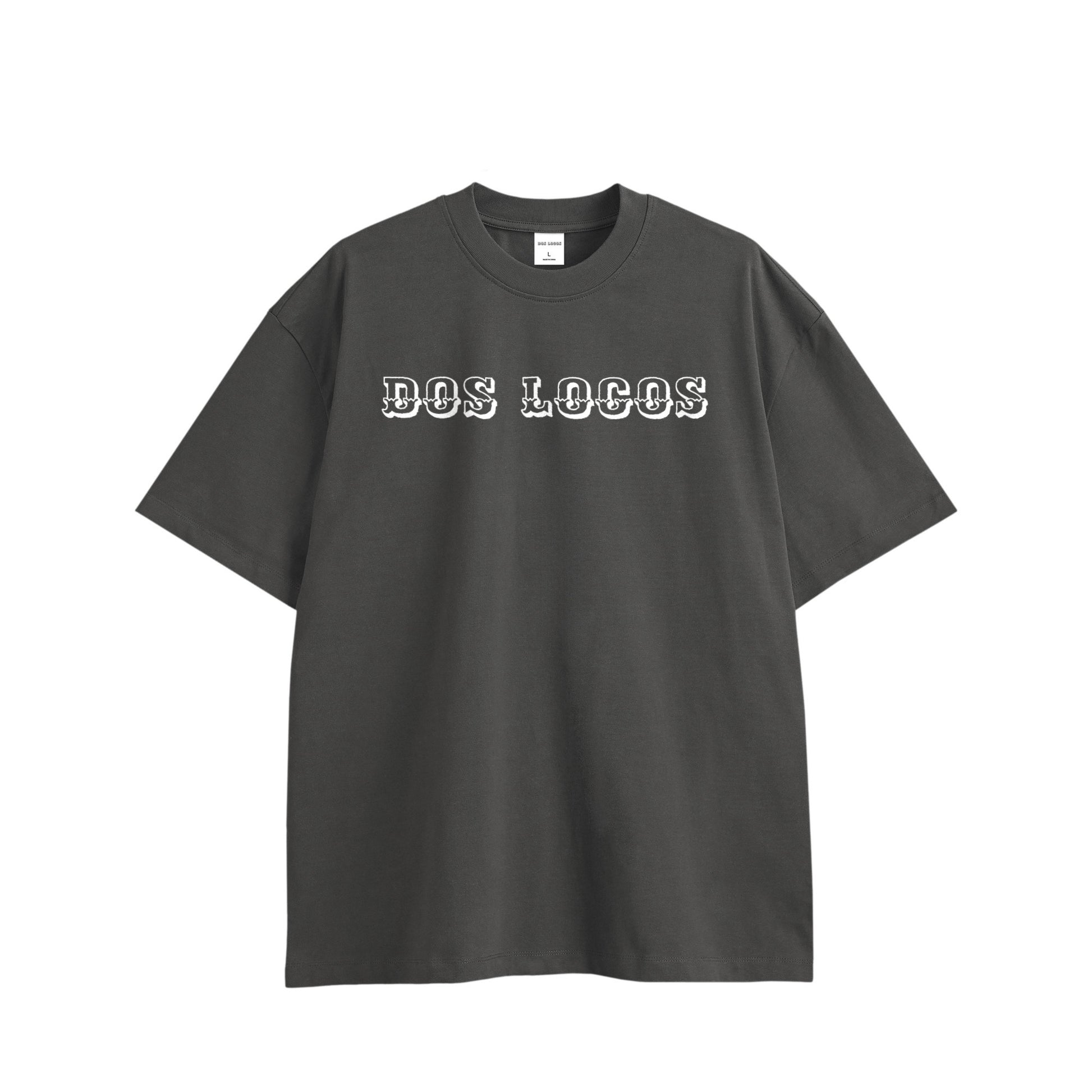 ダブルスカル　コットンTシャツ charcoal image