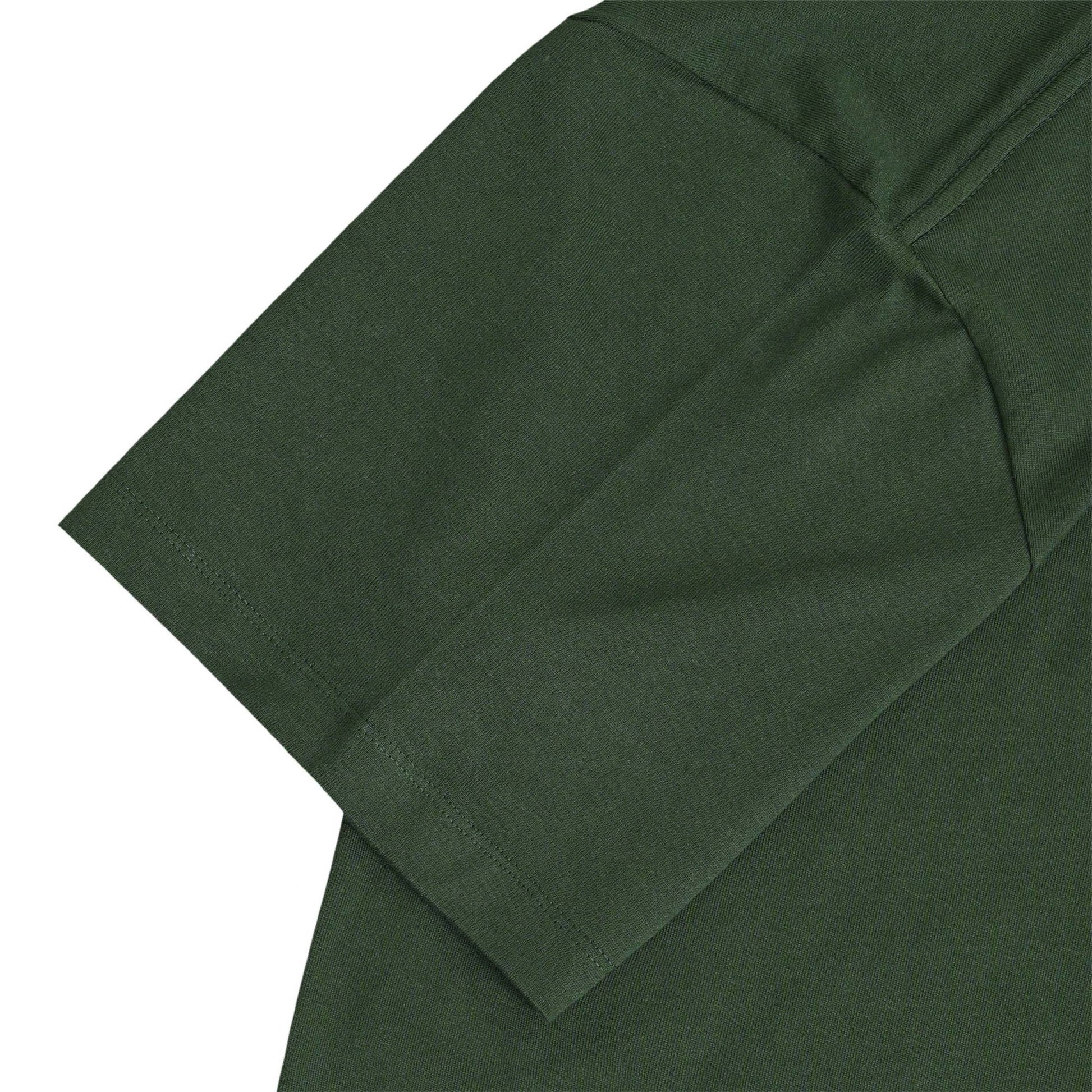 ダブルスカル　コットンTシャツ green image