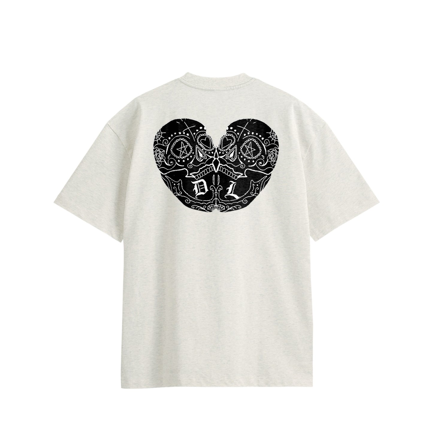 ダブルスカル　コットンTシャツ oatmeal image