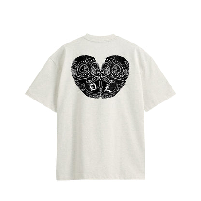 ダブルスカル　コットンTシャツ oatmeal image
